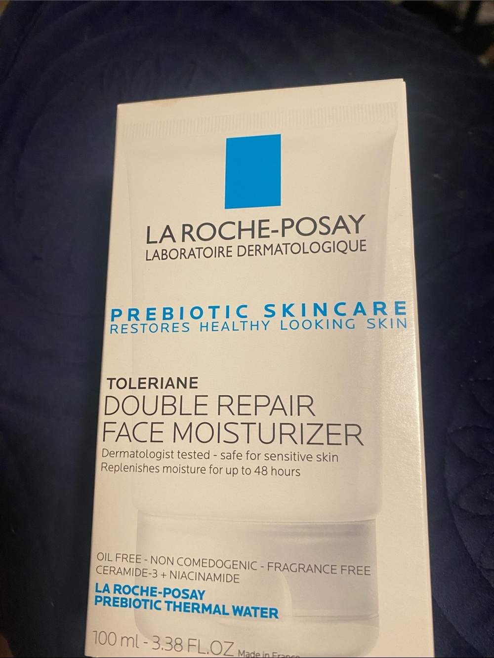 Toleriane Double Repair Face Moisturizer - White/Blue